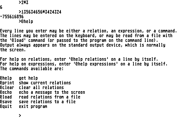 PolyCalc atari screenshot